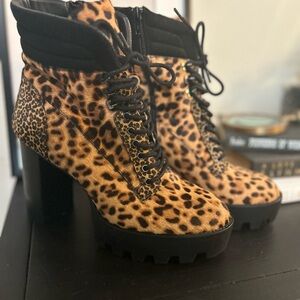 Cheetah Boots